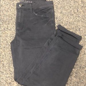 american eagle super stretch tomgirl pants